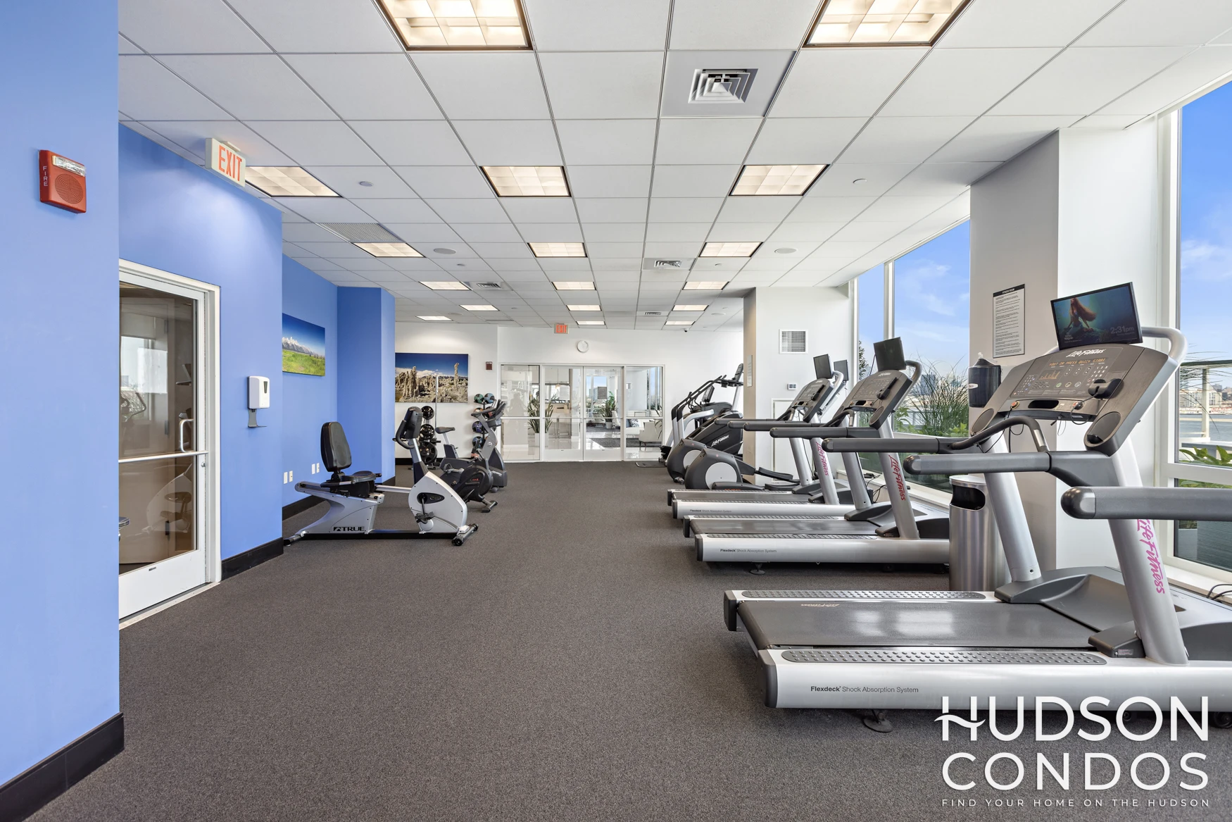 crystal point fitness room