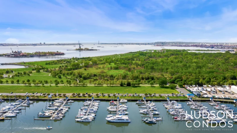 liberty state park drone