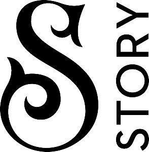 story residential black logo transparent